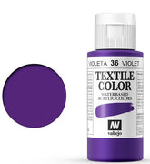 VALLEJO TEXTILE COLOR 36: 60 ML. VIOLET - Al Masam Stationery LLC